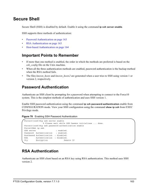 FTOS Configuration Guide for the C-Series - Force10 Networks