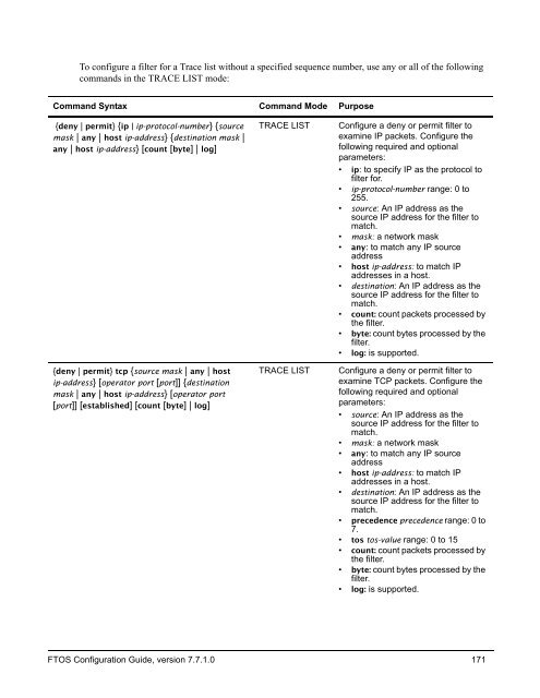 FTOS Configuration Guide for the C-Series - Force10 Networks