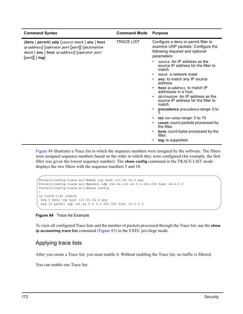 FTOS Configuration Guide for the C-Series - Force10 Networks