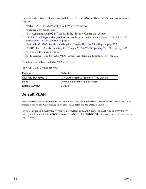 FTOS Configuration Guide for the C-Series - Force10 Networks