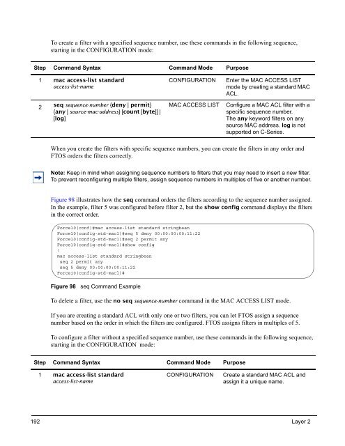 FTOS Configuration Guide for the C-Series - Force10 Networks