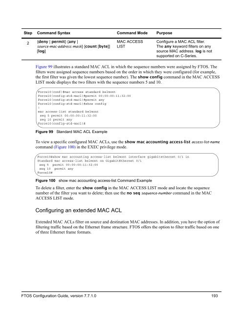 FTOS Configuration Guide for the C-Series - Force10 Networks