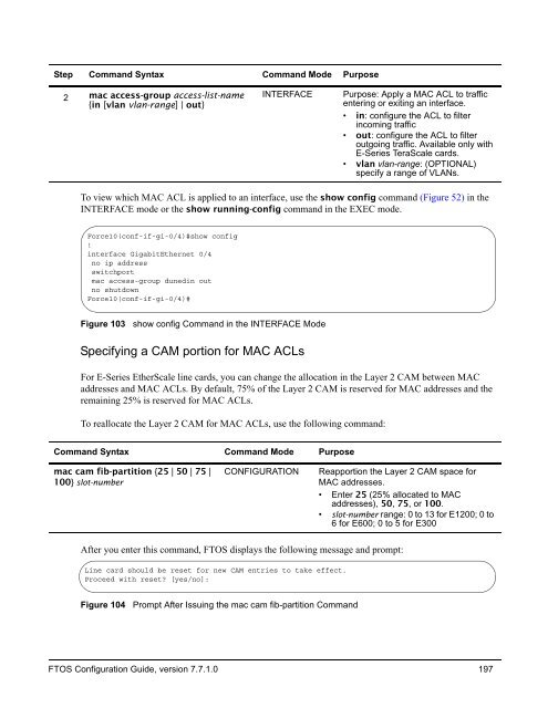 FTOS Configuration Guide for the C-Series - Force10 Networks