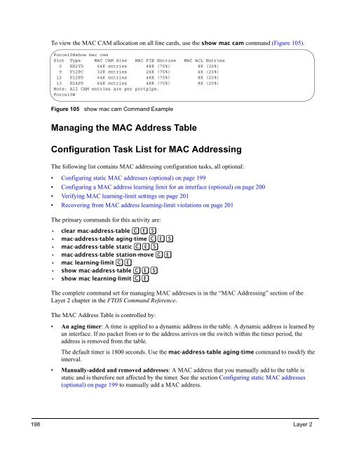 FTOS Configuration Guide for the C-Series - Force10 Networks