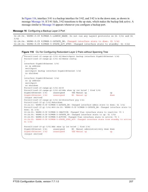 FTOS Configuration Guide for the C-Series - Force10 Networks