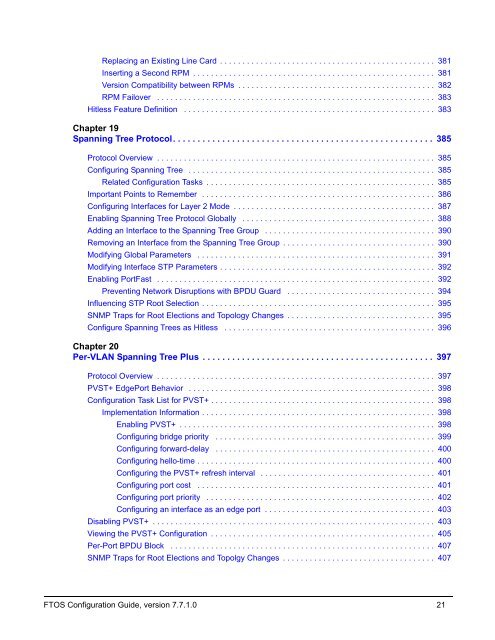 FTOS Configuration Guide for the C-Series - Force10 Networks