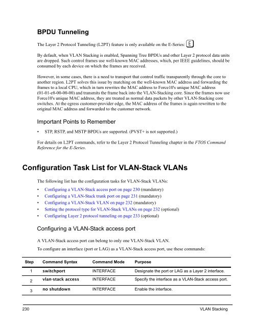 FTOS Configuration Guide for the C-Series - Force10 Networks