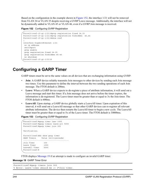 FTOS Configuration Guide for the C-Series - Force10 Networks