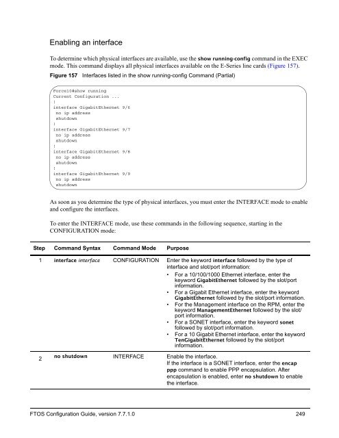 FTOS Configuration Guide for the C-Series - Force10 Networks