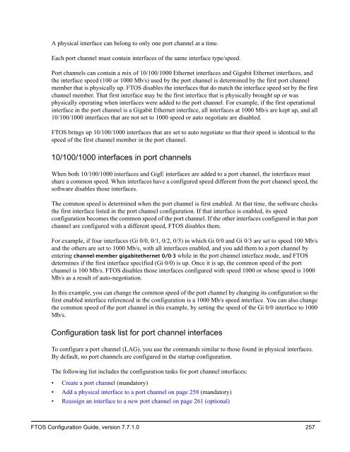 FTOS Configuration Guide for the C-Series - Force10 Networks