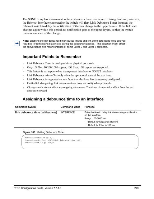 FTOS Configuration Guide for the C-Series - Force10 Networks