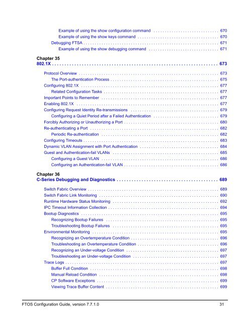 FTOS Configuration Guide for the C-Series - Force10 Networks