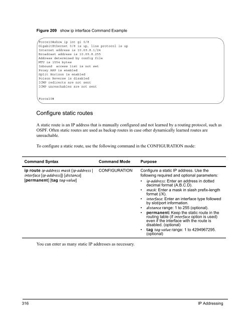 FTOS Configuration Guide for the C-Series - Force10 Networks