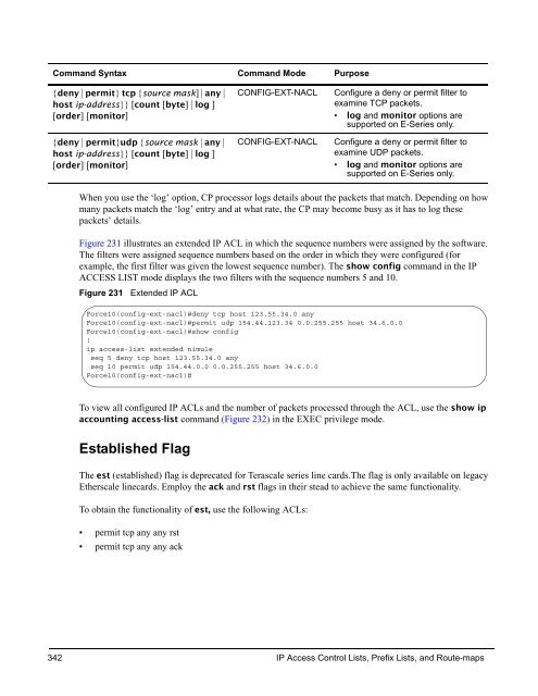 FTOS Configuration Guide for the C-Series - Force10 Networks