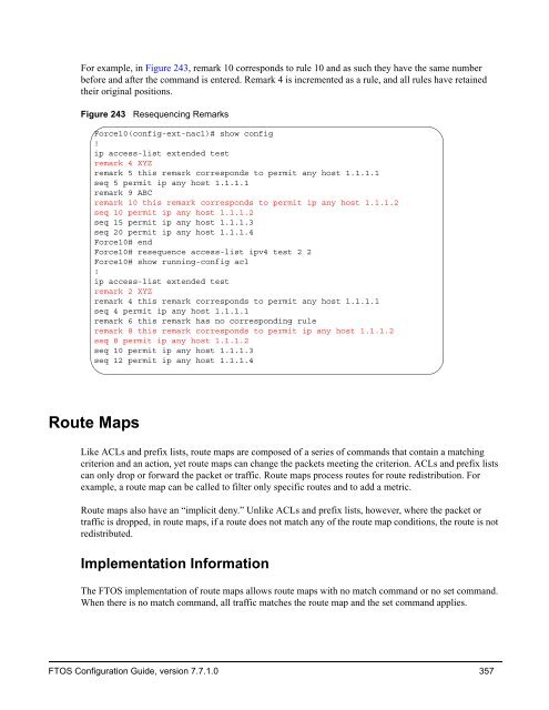 FTOS Configuration Guide for the C-Series - Force10 Networks