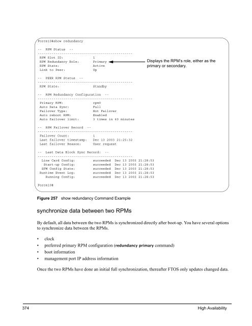 FTOS Configuration Guide for the C-Series - Force10 Networks