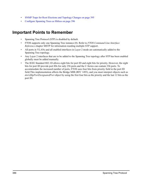 FTOS Configuration Guide for the C-Series - Force10 Networks