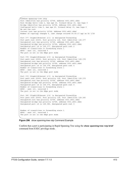 FTOS Configuration Guide for the C-Series - Force10 Networks