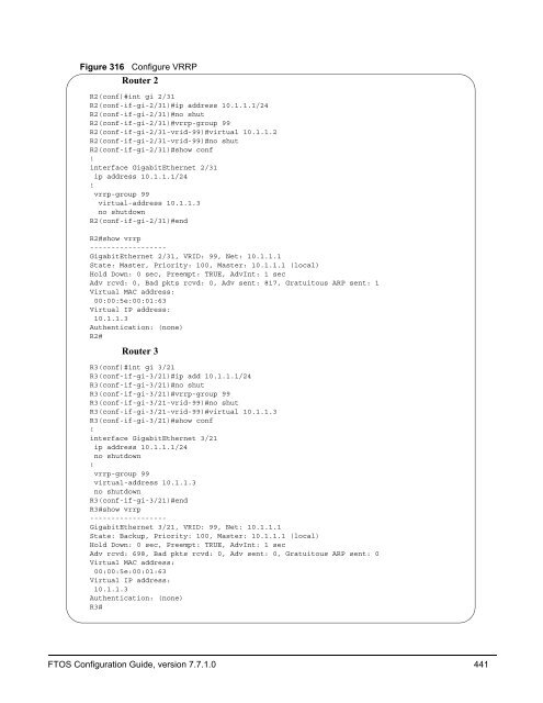 FTOS Configuration Guide for the C-Series - Force10 Networks