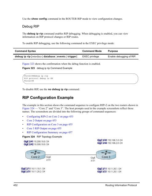 FTOS Configuration Guide for the C-Series - Force10 Networks