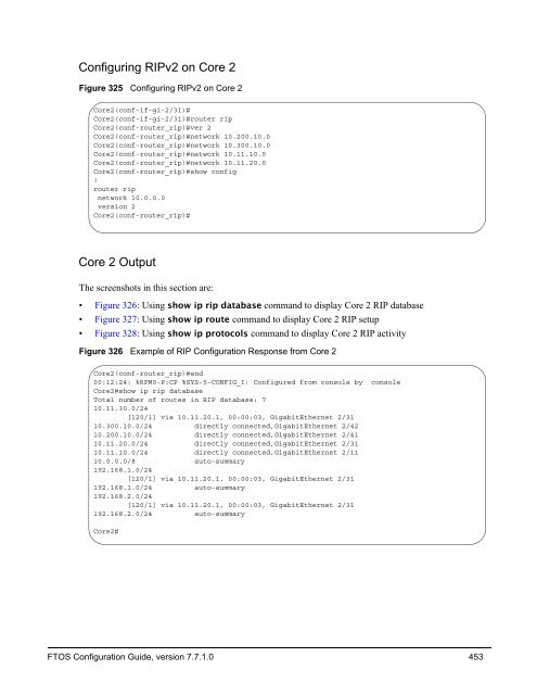 FTOS Configuration Guide for the C-Series - Force10 Networks