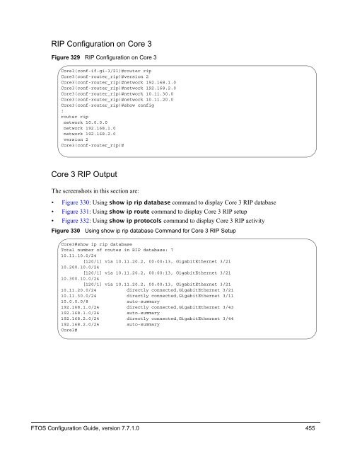 FTOS Configuration Guide for the C-Series - Force10 Networks