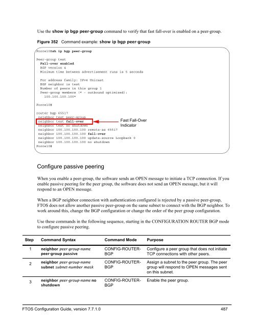 FTOS Configuration Guide for the C-Series - Force10 Networks