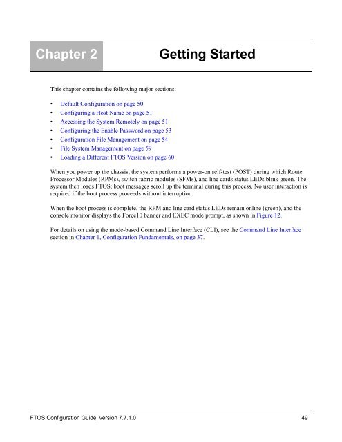 FTOS Configuration Guide for the C-Series - Force10 Networks