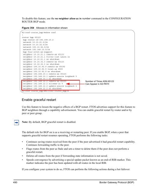 FTOS Configuration Guide for the C-Series - Force10 Networks