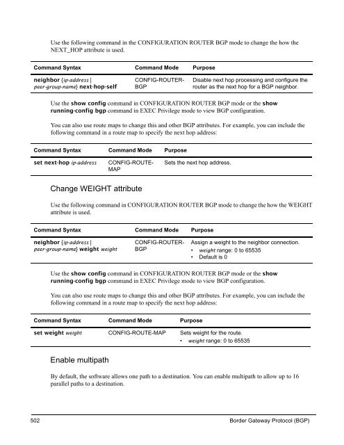 FTOS Configuration Guide for the C-Series - Force10 Networks