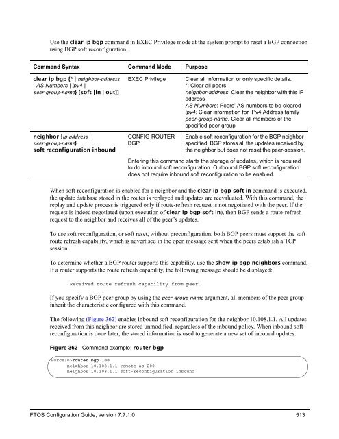 FTOS Configuration Guide for the C-Series - Force10 Networks