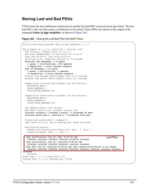 FTOS Configuration Guide for the C-Series - Force10 Networks