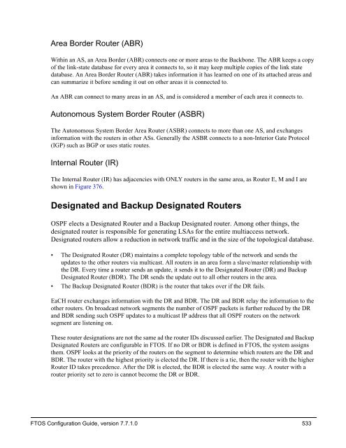 FTOS Configuration Guide for the C-Series - Force10 Networks