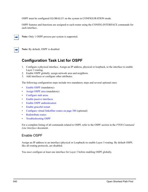 FTOS Configuration Guide for the C-Series - Force10 Networks