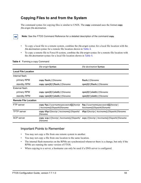 FTOS Configuration Guide for the C-Series - Force10 Networks