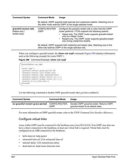 FTOS Configuration Guide for the C-Series - Force10 Networks