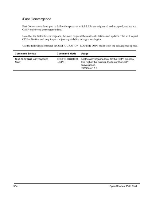 FTOS Configuration Guide for the C-Series - Force10 Networks