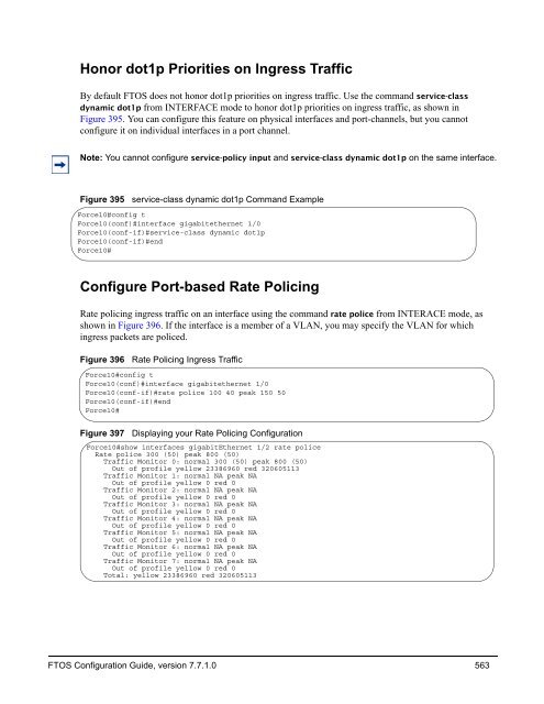 FTOS Configuration Guide for the C-Series - Force10 Networks