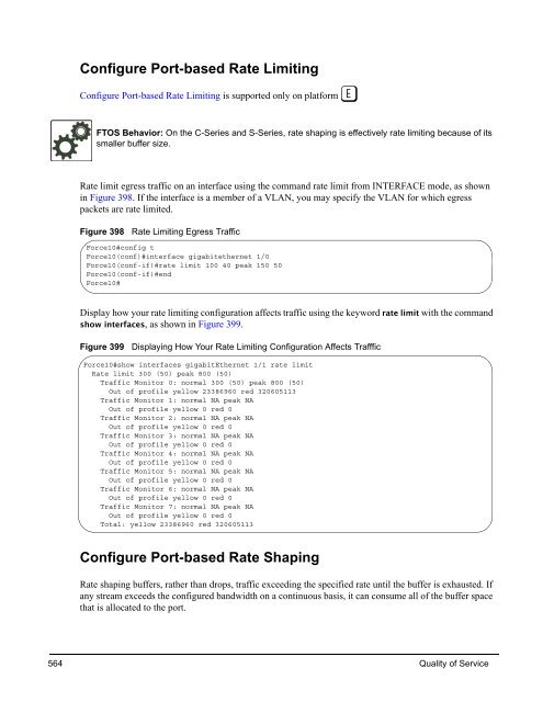 FTOS Configuration Guide for the C-Series - Force10 Networks