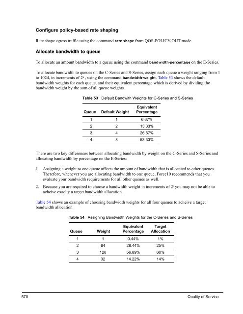 FTOS Configuration Guide for the C-Series - Force10 Networks