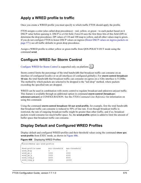 FTOS Configuration Guide for the C-Series - Force10 Networks