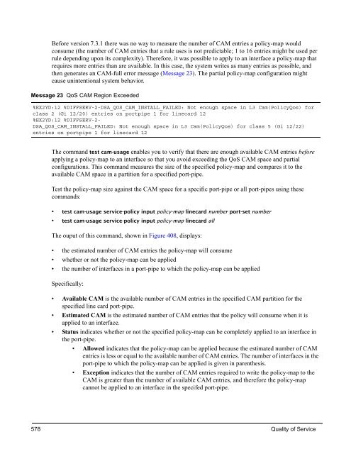 FTOS Configuration Guide for the C-Series - Force10 Networks