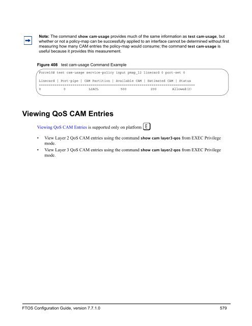 FTOS Configuration Guide for the C-Series - Force10 Networks