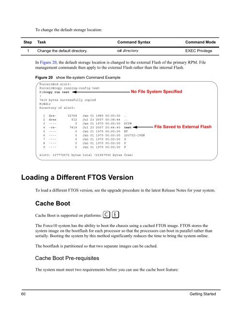 FTOS Configuration Guide for the C-Series - Force10 Networks