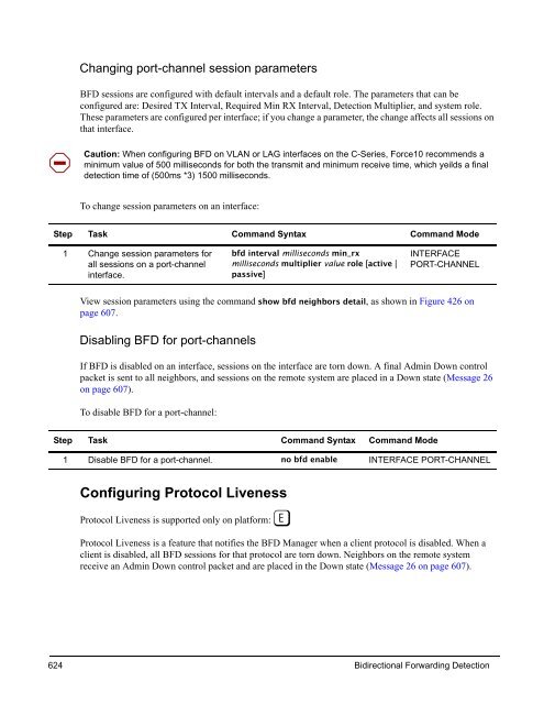 FTOS Configuration Guide for the C-Series - Force10 Networks