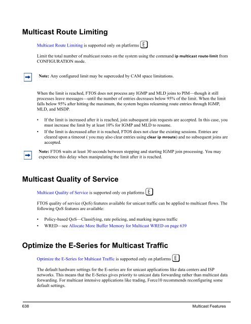 FTOS Configuration Guide for the C-Series - Force10 Networks