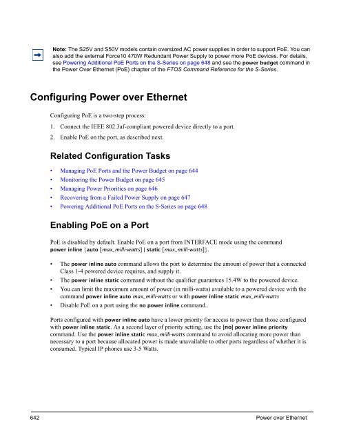 FTOS Configuration Guide for the C-Series - Force10 Networks