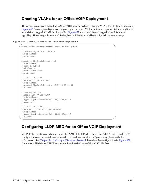 FTOS Configuration Guide for the C-Series - Force10 Networks