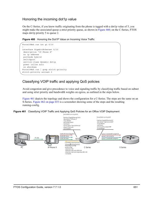 FTOS Configuration Guide for the C-Series - Force10 Networks