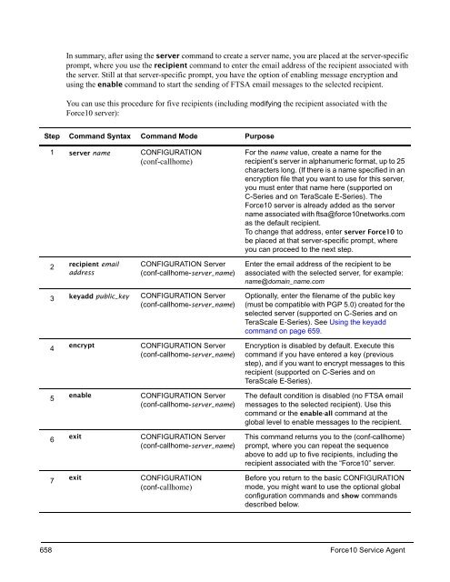 FTOS Configuration Guide for the C-Series - Force10 Networks